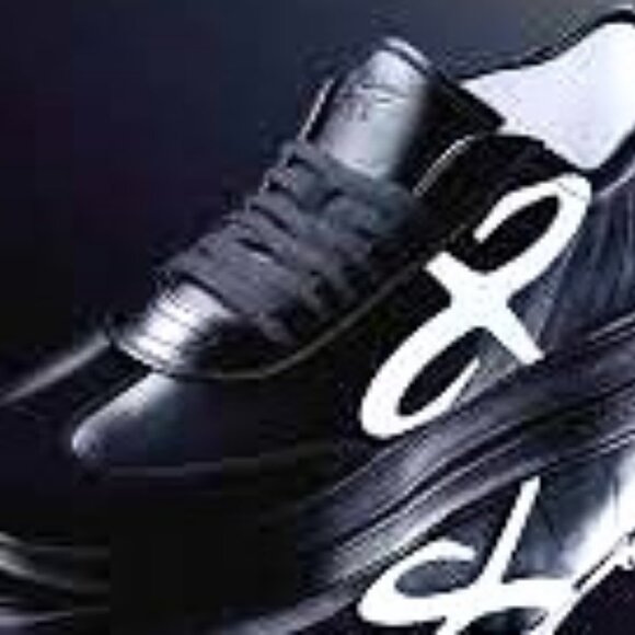 Santo Studio Trento Black / White Full Grain Leather Sneakers Men's Size 9 NWB - Picture 4 of 6